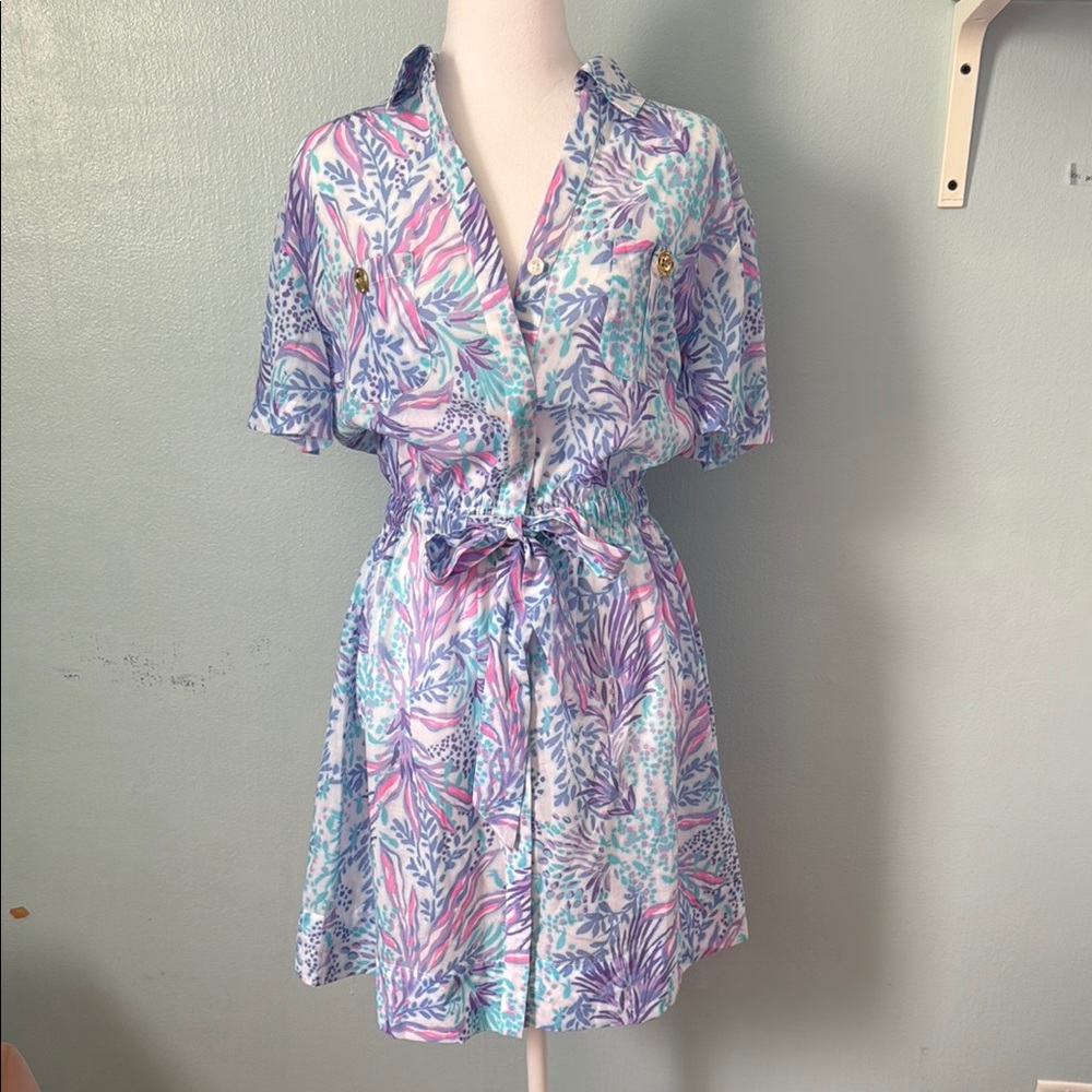Lilly Pulitzer shirt dress